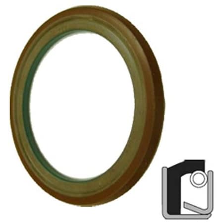 Skf Lip Seal, 4-3/8 in. Shaft Dia, 5.373 in. Housing Bore, 0.57 in. Nominal Width 44269 / 4.375X5.373X0.57 X1 V